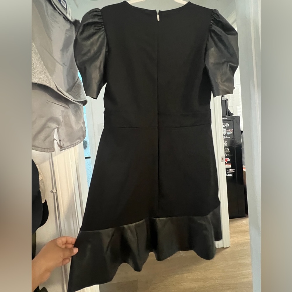 Black Michael Kors Ruffle Dress